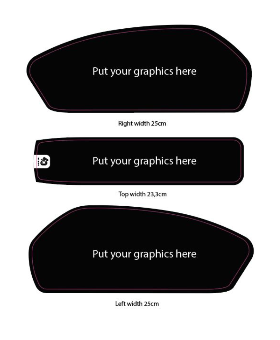 Super 73 battery decal